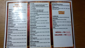 Estação Da Pizza menu