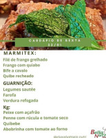 Bella Nutri Capivari Centro Com Ar Condicionado menu