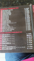 Palhoça Grill menu