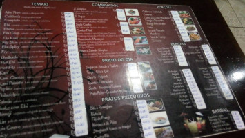 Prithi Bar E Restaurante menu