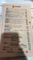 La Juanita menu