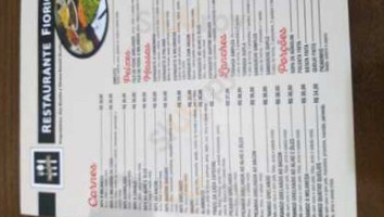Fiorio menu