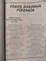 E Pizzaria Forno Noronha menu