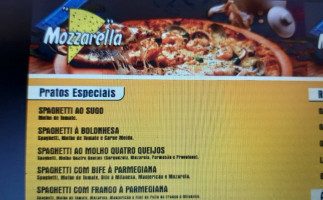 Mozzarella Pizza menu