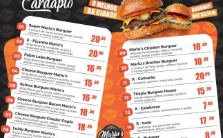 Mariu's Burger House Senhor Do Bonfim food