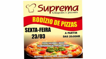 Suprema Choperia Pizzaria food
