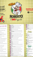 Roberto O Big Pizzaiolo menu