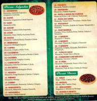 Pizzaria Do Evandro menu