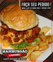 Hamburgao Lanches food