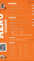 Castelinho menu