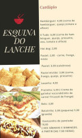 Esquina Do Lanche food
