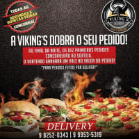 Viking's Pizza Burguer's food
