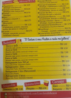 Lanches Da Hora menu