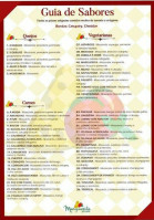 Pizzaria Marguerita menu