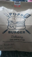 Pops Burger food