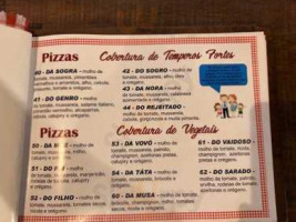 Pizzaria Do Vovô menu