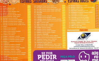 Yalla Esfihas Express Cerquilho menu