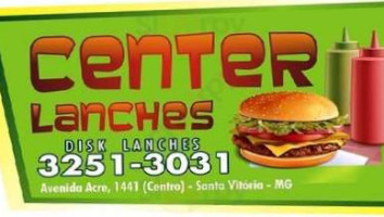 Center Lanches inside