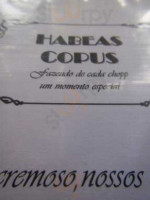 Habeas Copus food