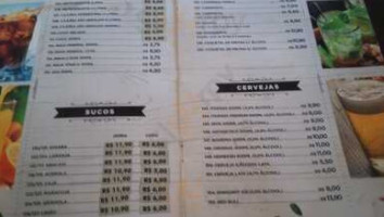 Maria Chiquinha menu