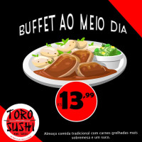 Toro Sushi Grill food
