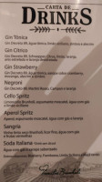 Villa Brunholi Italian menu
