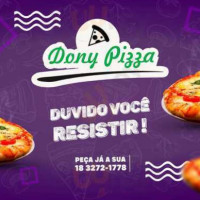 Dony Pizzas food
