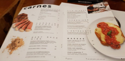 Madero Steak House menu