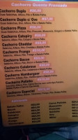 Komilão Lanches menu