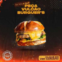 Vulcão Burguer's food