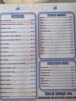 Cabana Da Jana menu