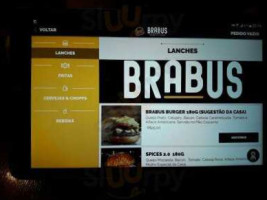 Brabus Original Burger menu