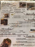 Recanto Do Picuí Intermares menu