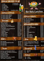 Barbalu Restaurante Pub menu