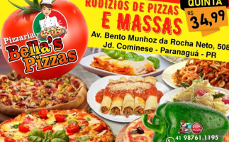 Pizzaria Bellas Pizzas food