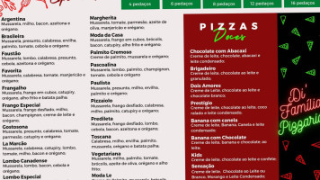Pizzaria Di' Família Na Ilha Dos Valadares menu