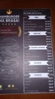 Mistura Brasileira menu