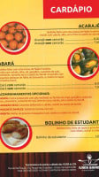 Ivana Baiana Acarajé menu