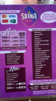 Skina Do Açaí menu