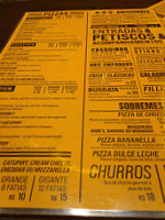 Pizza Bus Pelinca menu