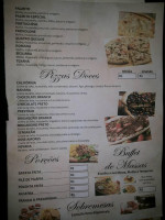 E Pizzaria Dilamar menu