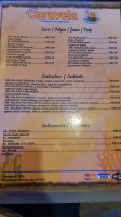 Caravela menu