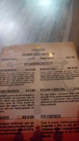 Restrô Hamburgueria menu