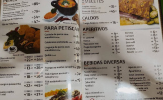 Panelinha De Barro Restaurante Bar E Pizzaria menu