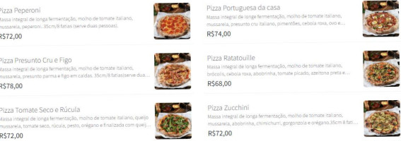 Zolet Pizzas food