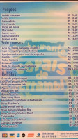 Corais De Serrambi menu