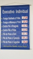 Chafariz menu