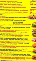 Hamburgão menu