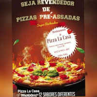 Pizza La Casa food