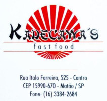 Kadecawa's Fast Food food